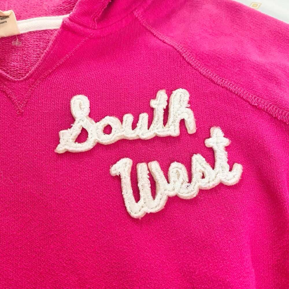 2000s hollister hot pink pullover hoodie - Picture 2 of 6